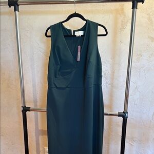 Sachin & Babi Loretta gown emerald color 18W